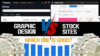Graphic Designing vs Stock Sites | Which One Is Good for Earning? | Live Q&A 2025