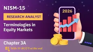 NISM Research Analyst Exam | 2026 | Chapter 3A