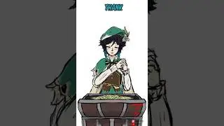Thank Barbatos! ... Wait a minute... || Venti chest opening voice line animation || Genshin Impact