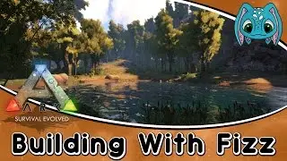 ARK:Survival Evolved Building w/ Fizz ::  Let's Build On The Center Map!!