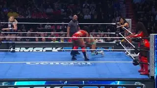 Charlotte Flair Alexa Bliss vs Giulia Kiana James vs Nia Jax WWE Smackdown Highlights Today