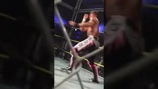 Certified Luke Kurtis hit with explosive clothesline from from Blanco Loco