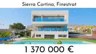 1.370.000€ - EXCLUSIVA VILLA DE LUJO - ALICANTE - FINESTRAT - SIERRA CORTINA -