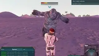 Entropia Universe - Big Feffoid run with global