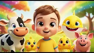 🐮🦈 Old MacDonald + Lola the Cow + Baby Shark! The Best Kids Mix 🦈🐮