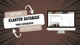 Notion Database CRM met Projecten en taken, kbbizboost