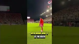 VAR drama at the death!Inter Miami takes it 2-1 in the final seconds 🔥🙌 #Miami #InterMiami #Messi