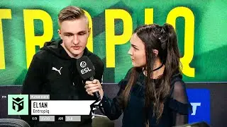 Entropiq El1an[elian] interview after WINNING vs G2 in Game 2 | ESL Pro League Season 15 | CSGO