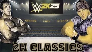 WWE 2K CLASSICS Billy Graham (ME) vs  Bruno Sammartino (AI) WWF Championship Match