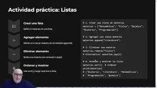 UTN - PROGRAMACION I - Datos Complejos - Python