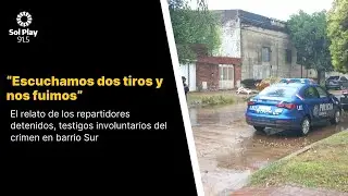 📌 “Escuchamos dos tiros y nos fuimos”: El relato de los repartidores detenidos
