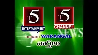 T5CHANNEL WARANGAL 9 PM NEWS 22 OCTOBER 2018