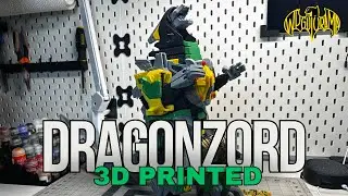 Amazing 3D Printed Dragonzord!