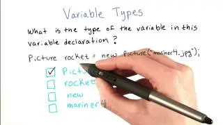 Variable Types - Intro to Java Programming