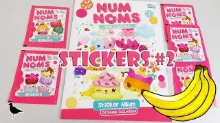 Num Noms Stickers Pack Opening #2 SCENTED STICKERS! | Birdew Reviews