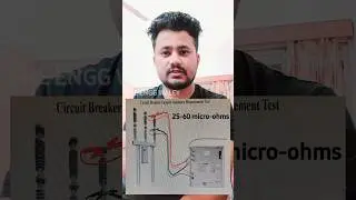 Circuit Breakers CRM Test Value | Contact Resistance Measurement #shorts #reels #circuitbreaker