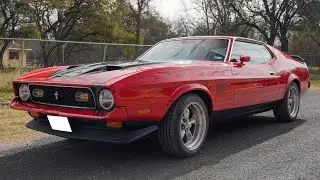 1972 Ford Mustang Mach 1 351ci V8 Walk-around Video