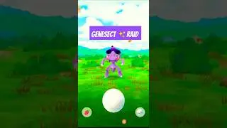 Genesect Raid Pokemon Go#pokemongo #pokemongoraid #genesect #genesectraid #pokemongoshorts #shorts