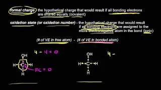 Comparing formal charges to oxidation states | Organic chemistry | Khan Academy