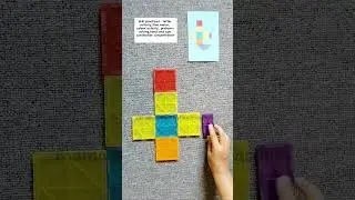 DIY toddler learning letter 't, activity Idea openendedplay #montessori #puzzle #openendedplay
