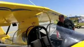 Close look at SeaRey Amphibious Seaplane (Rotax engine) by Progressive Aerodyne - Hiller 2013