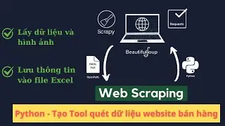 Python Tạo tool quét website bán hàng lấy tất cả dữ liệu và ảnh sản phẩm lưu vào excel