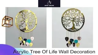 Embrace Nature's Beauty with our Tree of Life Mirror Wall Decor | Artsy Decorz