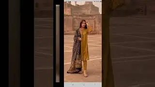 Plain Suit With Printed dupatta Designs in Images #Suit #printed #plain#dupatta#fashion #trend#2025
