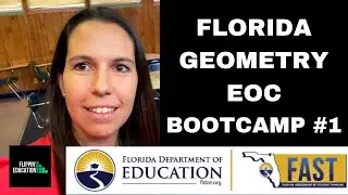 FAST Online Practice Test questions EXPLAINED|  Geometry EOC Bootcamp #1| BEST Test review 2023-2024