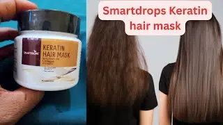 Smartdrops Keratin hair mask/Unboxing,Review & Full Demo/ Collagen for Soft,shiny and straight hair/