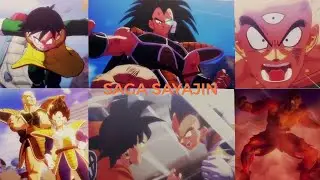 Dragon ball Kakarot: saga sayajin completa parte 1!!! 