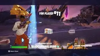 Fortnite GLADCARDINAL6580 Legendary Sentinel Pump Shotgun Demons Domain*
