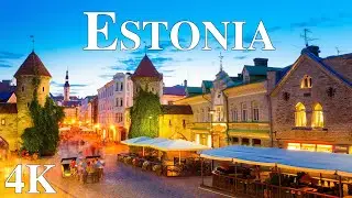 Estonia in 4K | Breathtaking Aerial Drone Footage | 4K UHD