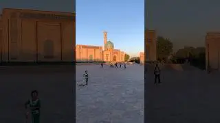 Amazing Mosque in Uzbekistan #travel