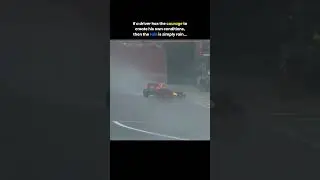 When Max Verstappen routed other Formula 1 drivers in the rain