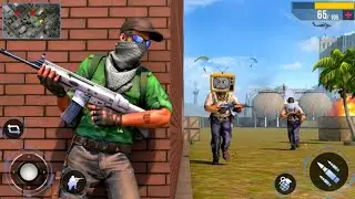 Commando Mission Gameplay | Realistic FPS Shooting Game || Commando Strike Game #gameplay 
