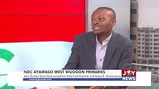 NDC primaries: John Dumelo faces fierce competition from Fred Nuamah and Moses B. Acheampong