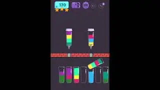 Cups - Water Sort Puzzle Level 170 ⭐️⭐️⭐️