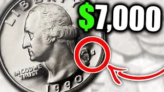 1990 Quarter Error Coins Worth Money!
