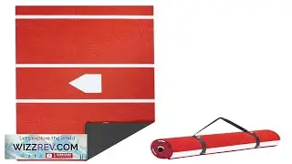 VEVOR Outdoor Baseball Hitting Mat 10x3.8 ft 5mm EVA