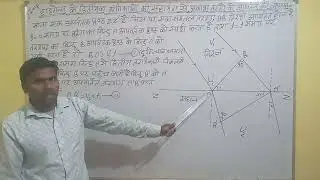 हाइगॆन्स कॆ दितीयक तरंगिकाओ कॆ सिदधन्त कॆ आधार पर अपवर्तन की व्यरव्या