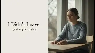 I Didn&rsquo;t Leave I Just Stopped Trying | English Story