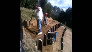 Good way to terrace a hillside