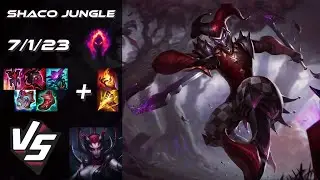 JUNGLE Shaco vs Elise - NA Challenger Patch 25.S2.2