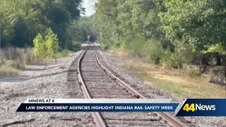 Indiana Participates in Rail Safety Week to Help Prevent Tragedies