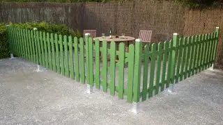 C&oacute;mo construir un cercado de madera para el jard&iacute;n - Bricoman&iacute;a