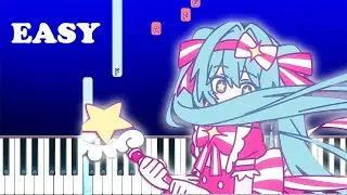 (Retry Now) NAKISO feat. Hatsune Miku (EASY Piano Tutorial)