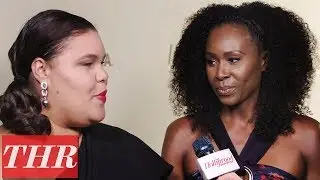 Britney Young & Sydelle Noel Talk 'GLOW' Season 3 | Emmy Nominees Night 2018