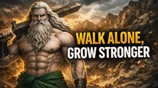 WALK ALONE,GROW STRONGER 