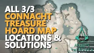 All Connacht Treasure Hoard Map Assassin's Creed Valhalla Locations